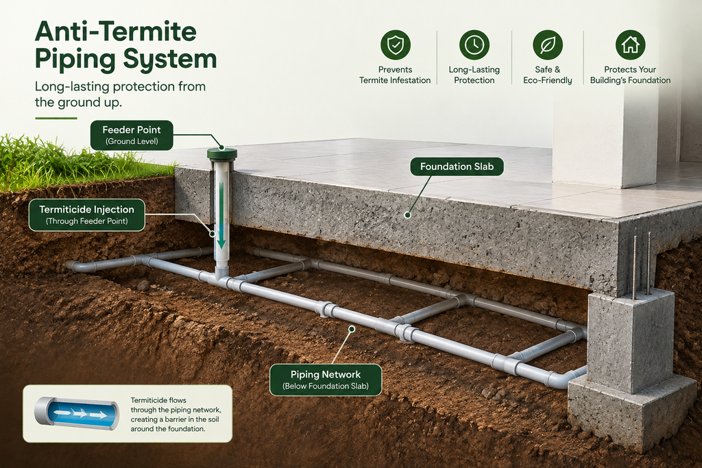 Anti-Termite Piping System: How It Works and What It Costs